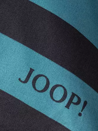 JOOP | Satin Bettwäsche TONE 70x90cm/140x220cm Stone | dunkelblau