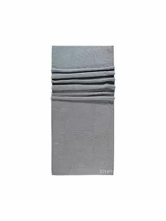 JOOP | Saunatuch Doubleface  80x200cm Silber | schwarz