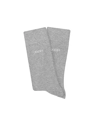 JOOP | Socken 2er Pkg. dark brown | hellgrau