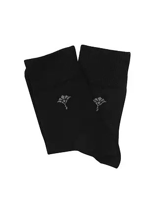 JOOP | Socken DAILY GLAM 2er Pkg. nature melange | schwarz