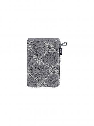 JOOP | Waschhandschuh Cornflower 16x22cm  Anthrazit | dunkelblau