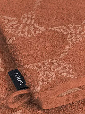 JOOP | Waschhandschuh Cornflower 16x22cm Sand | orange