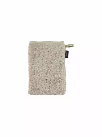 JOOP | Waschhandschuh Doubleface 16x22cm Silber | beige