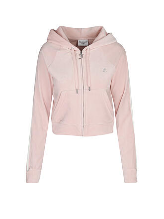 JUICY COUTURE | Kapuzenjacke Cropped Fit | rosa