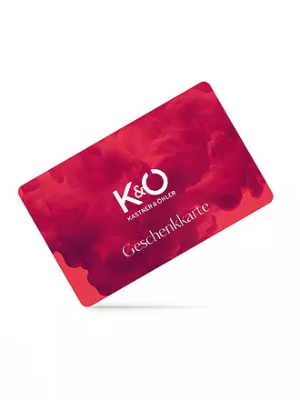 K&Ö | Geschenkkarte Logo WOLKE | 