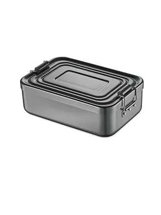 KÜCHENPROFI | Frischhaltedose - Lunchbox klein 18x12cm (Rot) | grau