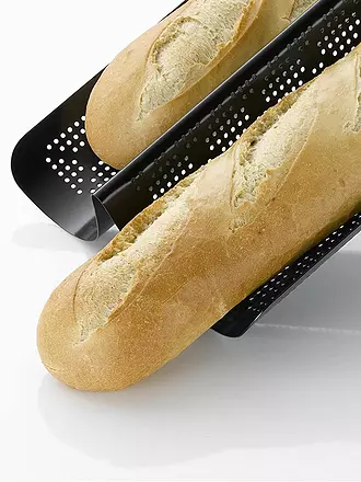 KAISER | Baguette Backblech perforiert 40 x 20 cm Antihaft | schwarz