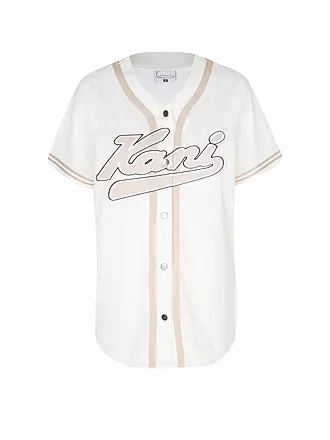 KARL KANI | T-Shirt VARSITY | creme