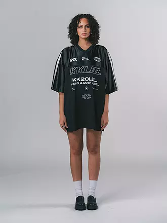 KARO KAUER | T-Shirt Oversized Fit | schwarz