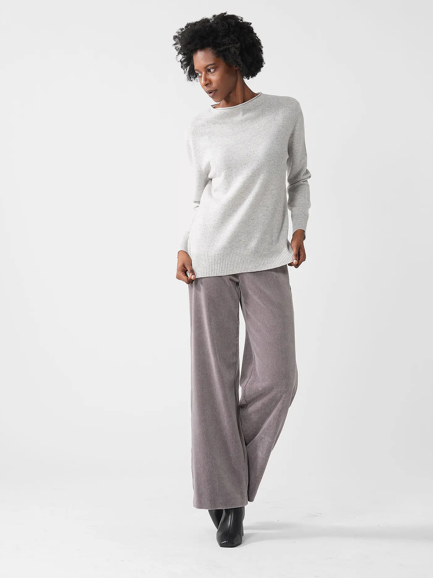 KATESTORM | Kaschmirpullover | hellgrau
