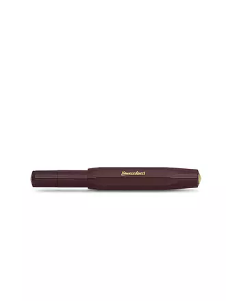 KAWECO | Füllhalter Classic Sport Bordeaux | dunkelrot