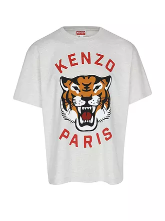 KENZO | T-Shirt LUCKY TIGER | hellgrau