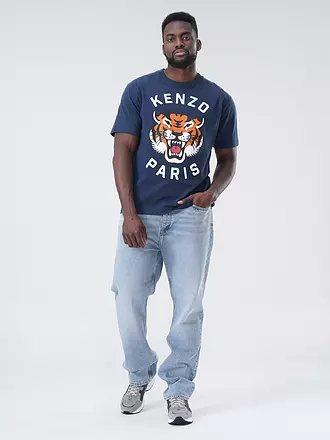 KENZO | T-Shirt LUCKY TIGER | hellgrau