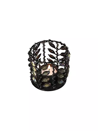 KERSTEN | Kerzenhalter BEADS 8x8cm Pink | schwarz