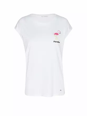 KEY LARGO | T-Shirt FLAMINGO | weiss