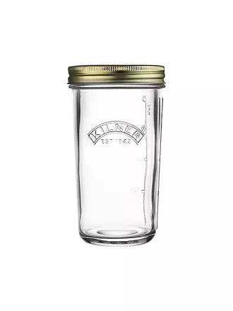 KILNER | Einmachglas mit weiter Öffnung 500ml Glas/Metall | transparent