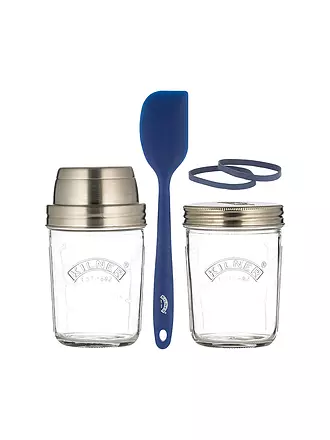 KILNER | Sauerteig-Starter-Set 2 x 0,35l | transparent