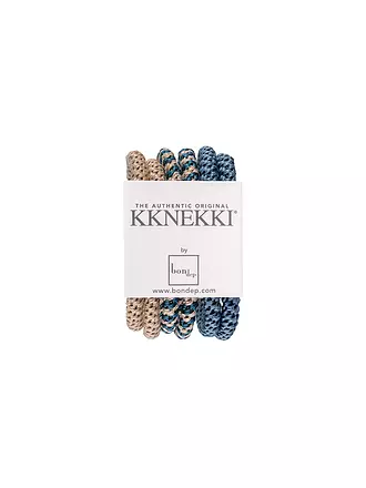 KKNEKKI | Haargummi 6er Pkg BUNDLE 1 | blau