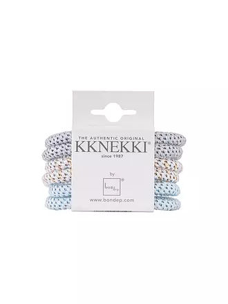 KKNEKKI | Haargummi 6er Pkg BUNDLE 1 | hellblau
