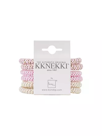 KKNEKKI | Haargummi 6er Pkg BUNDLE 1 | rosa