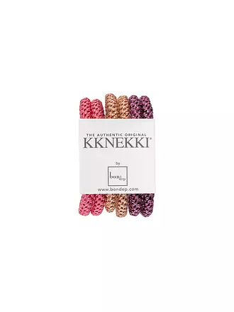 KKNEKKI | Haargummi 6er Pkg BUNDLE 5 | rosa