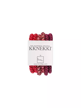 KKNEKKI | Haargummi 6er Pkg BUNDLE 5 | dunkelrot