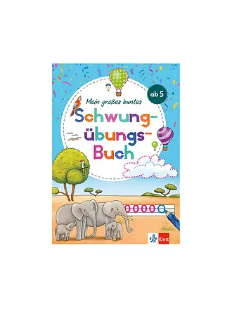 KLETT VERLAG | Mein großes buntes Schwungübungs-Buch | keine Farbe