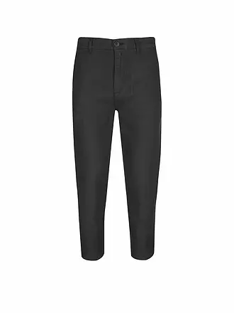 KNOWLEDGE COTTON APPAREL | Chino Bob Loose | schwarz
