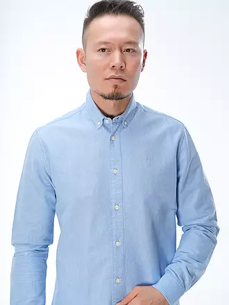 KNOWLEDGE COTTON APPAREL | Hemd Regular Fit HARALD | blau