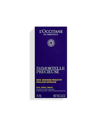 L'OCCITANE | Immortelle Précieuse Emulsion 75ml | keine Farbe