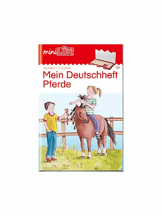 LÜK | miniLÜK - Mein Deutschheft Pferde 4.Klasse | keine Farbe