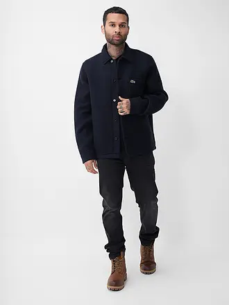 LACOSTE | Overshirt | dunkelblau