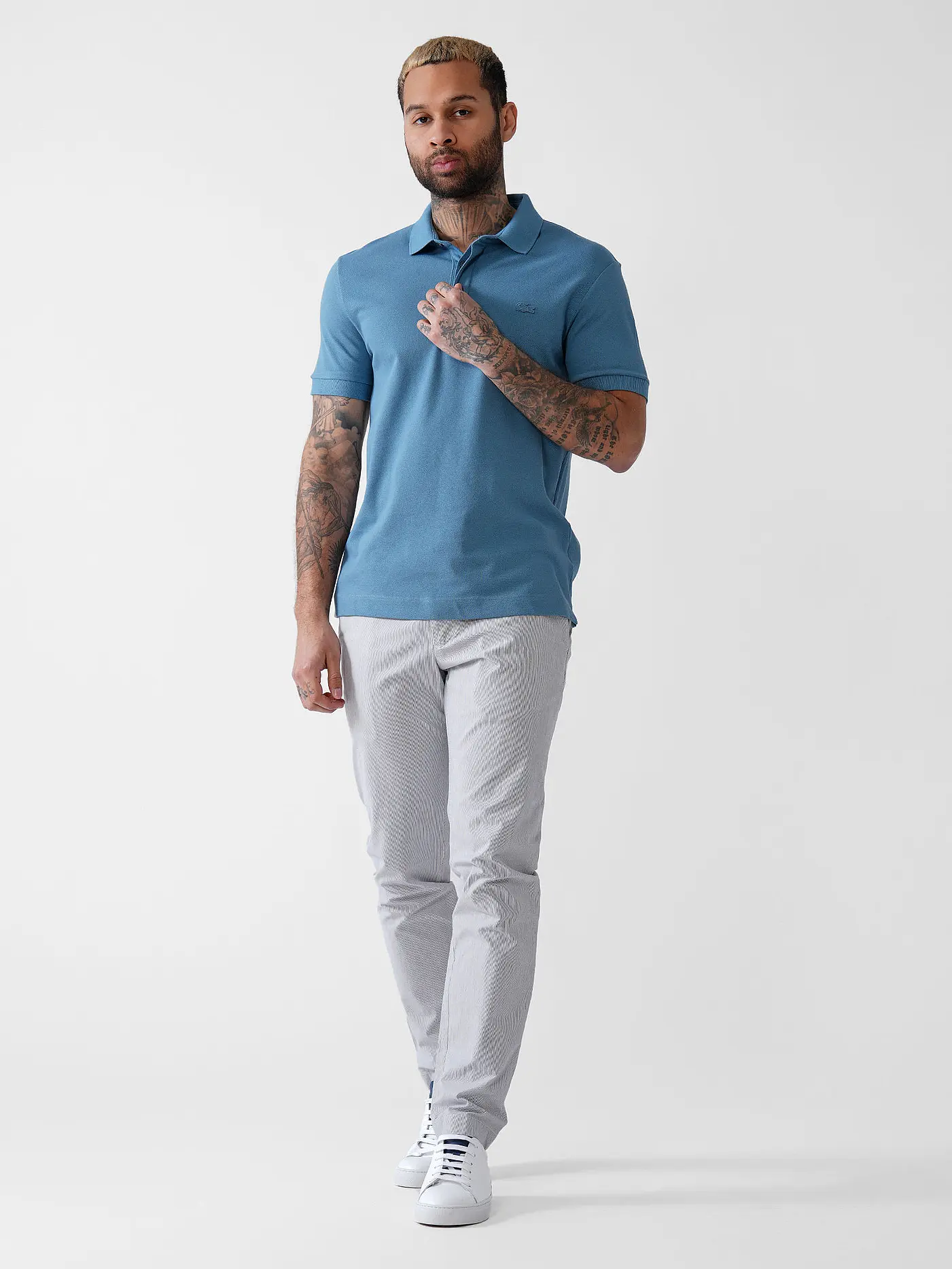 LACOSTE | Poloshirt | blau
