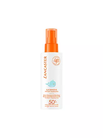 LANCASTER |  Clean Sun Sensitive Kids Milky Spray SPF 50 150ml | keine Farbe