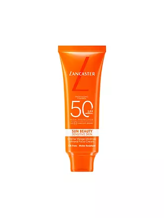 LANCASTER | Sonnenpflege - Sun Mineral Gesichtscreme SPF50 50ml | keine Farbe