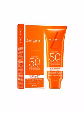 LANCASTER | Sonnenpflege - Sun Mineral Gesichtscreme SPF50 50ml | keine Farbe
