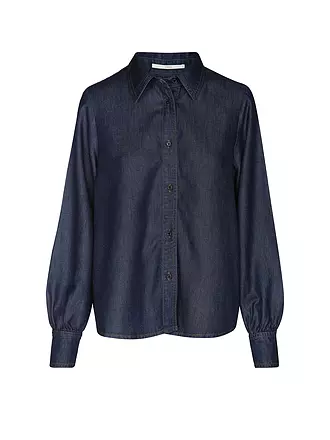 LANIUS | Jeansbluse | dunkelblau