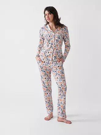 LASCANA | Pyjama COSY WORLD | hellblau