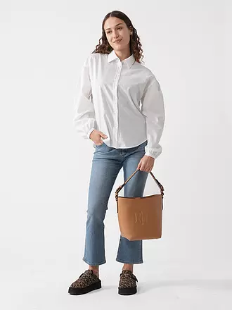 LAUREN RALPH LAUREN | Ledertasche - Bucket Bag WITLEY | schwarz