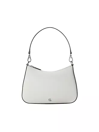 LAUREN RALPH LAUREN | Ledertasche - Henkeltasche DANNI 26 Medium | weiss