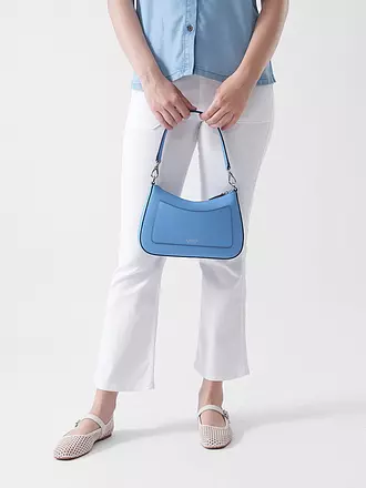 LAUREN RALPH LAUREN | Ledertasche - Henkeltasche DANNI 26 Medium | hellblau
