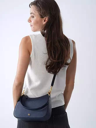 LAUREN RALPH LAUREN | Ledertasche - Henkeltasche DANNI 26 Medium | schwarz