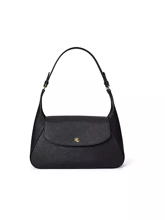 LAUREN RALPH LAUREN | Ledertasche - Schultertasche SCHYLA Medium | schwarz