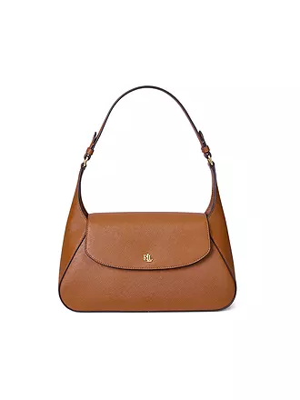 LAUREN RALPH LAUREN | Ledertasche - Schultertasche SCHYLA Medium | dunkelblau