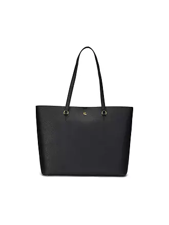 LAUREN RALPH LAUREN | Ledertasche - Shopper KARLY TOTE Large | rosa