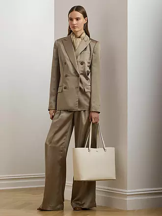 LAUREN RALPH LAUREN | Ledertasche - Shopper KARLY TOTE Large | rosa