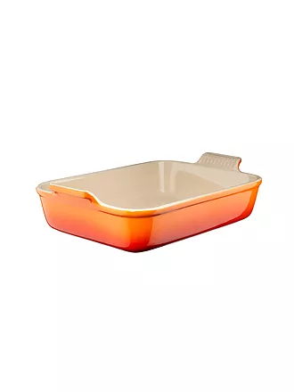 LE CREUSET | Auflaufform Tradition 32x24cm Ofenrot | dunkelrot