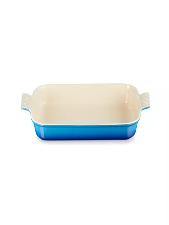 LE CREUSET | Auflaufform Tradition 32x24cm Ofenrot | blau