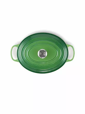 LE CREUSET | Bräter oval SIGNATURE 31cm Nectar | grün