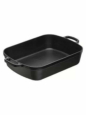 LE CREUSET | Bräter rund Gusseisen 1,6l (Schwarz) | orange